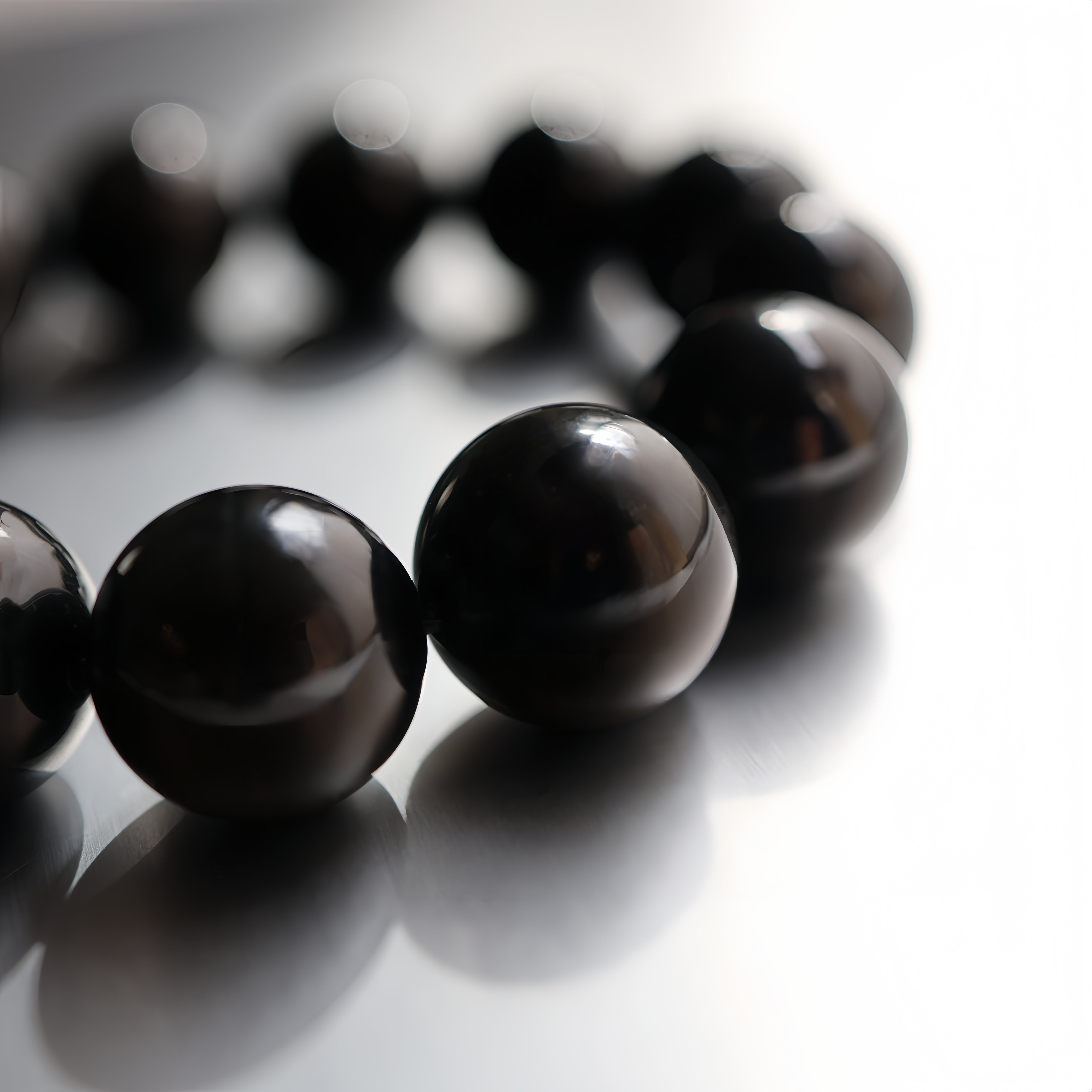 Natural Black Obsidian Bracelet | Energy Protection · Grounding · Emotional Balance