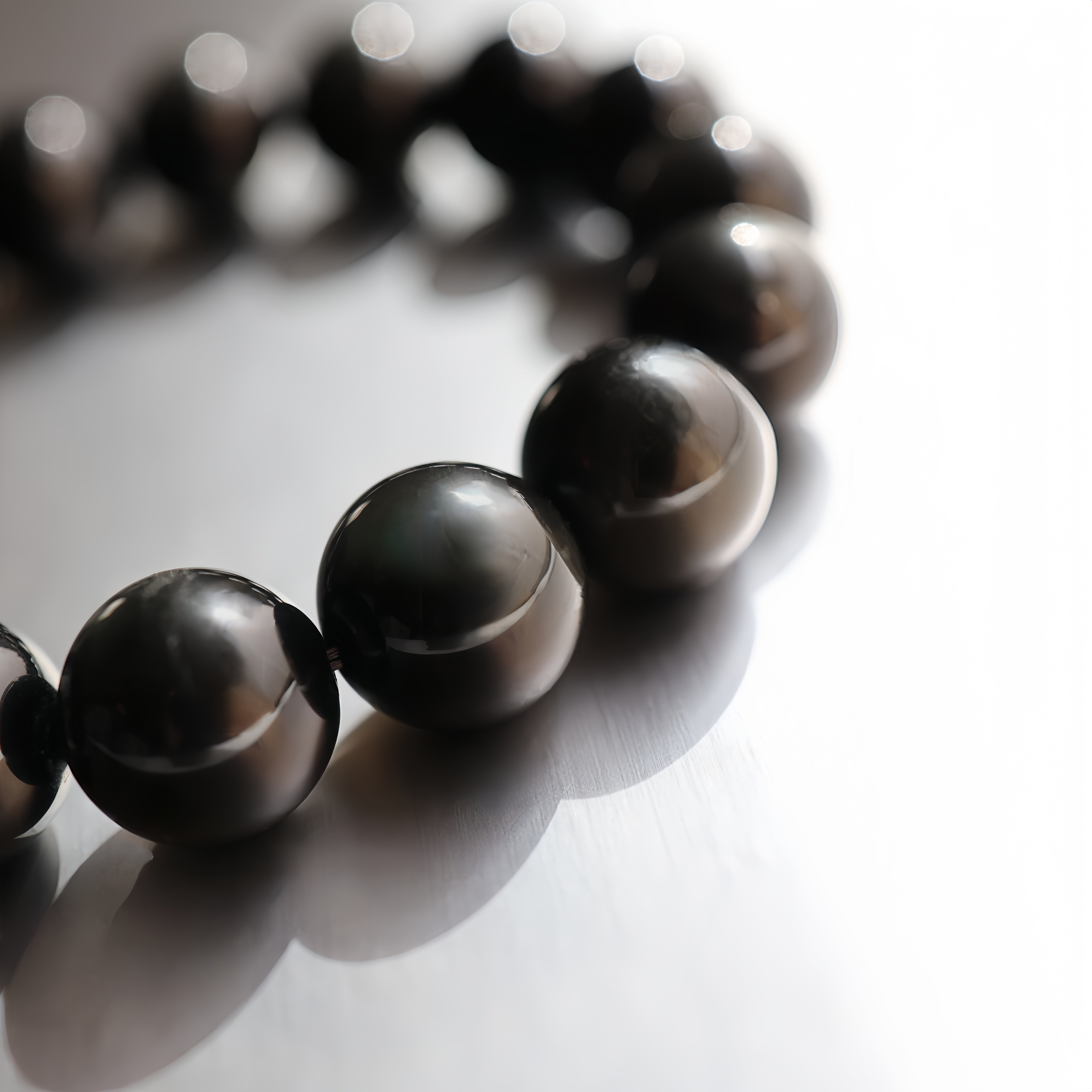 Natural Black Obsidian Bracelet | Energy Protection · Grounding · Emotional Balance