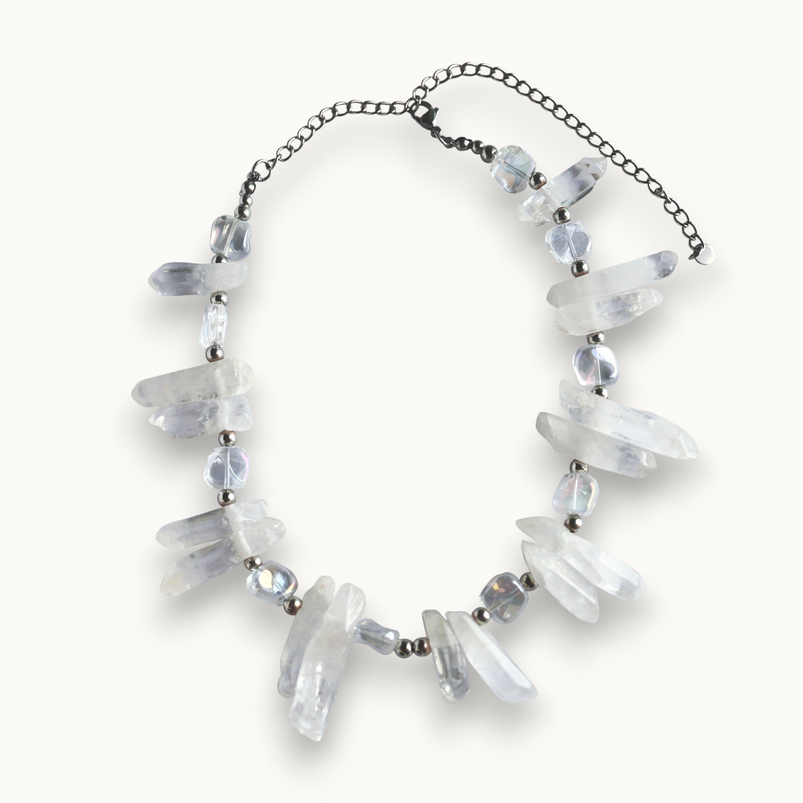 Natural Clear Quartz Point Necklace | Clarity · Energy Amplifier · Focus