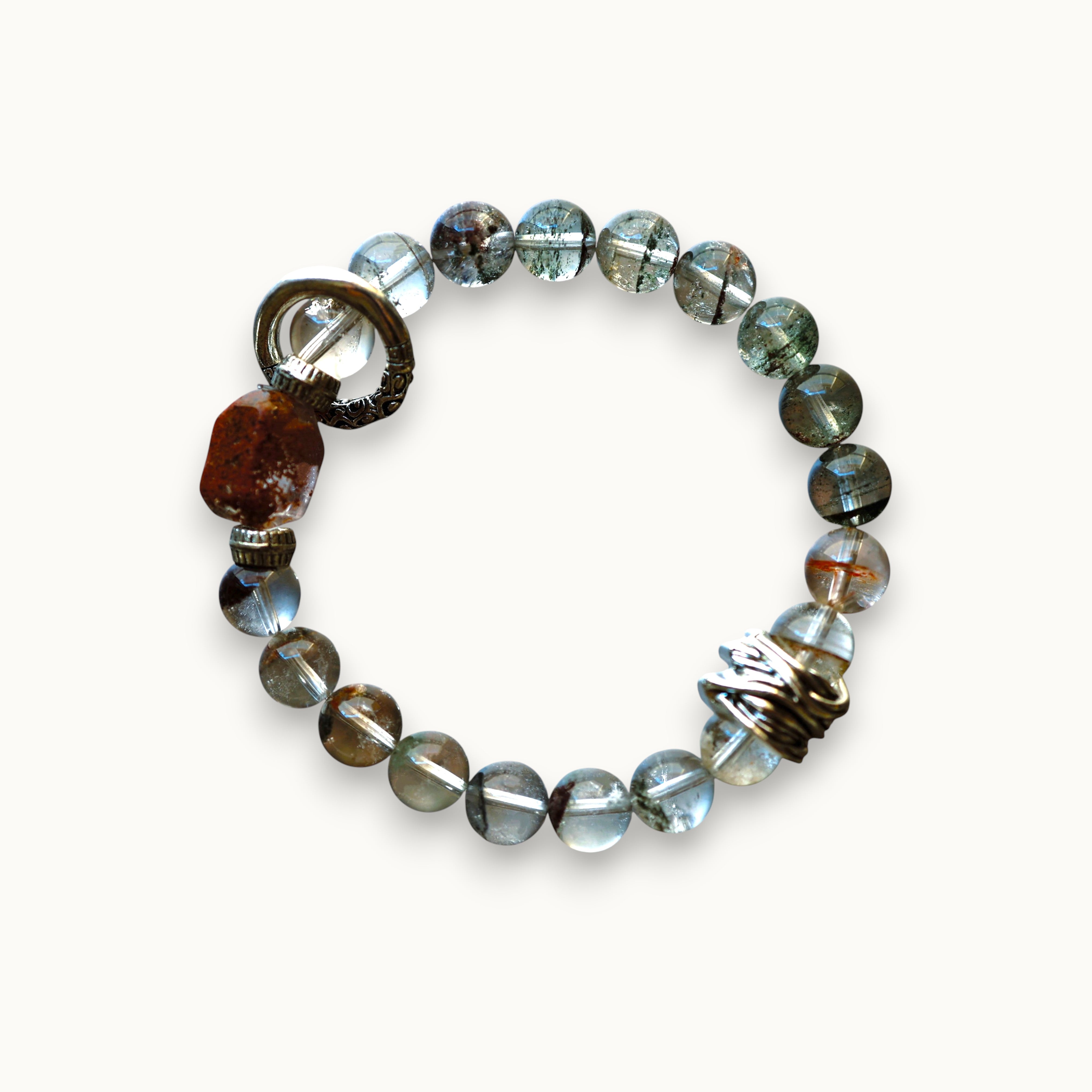 Four Seasons Phantom Quartz Bracelet | Career Growth · Wealth · Relationship Harmony