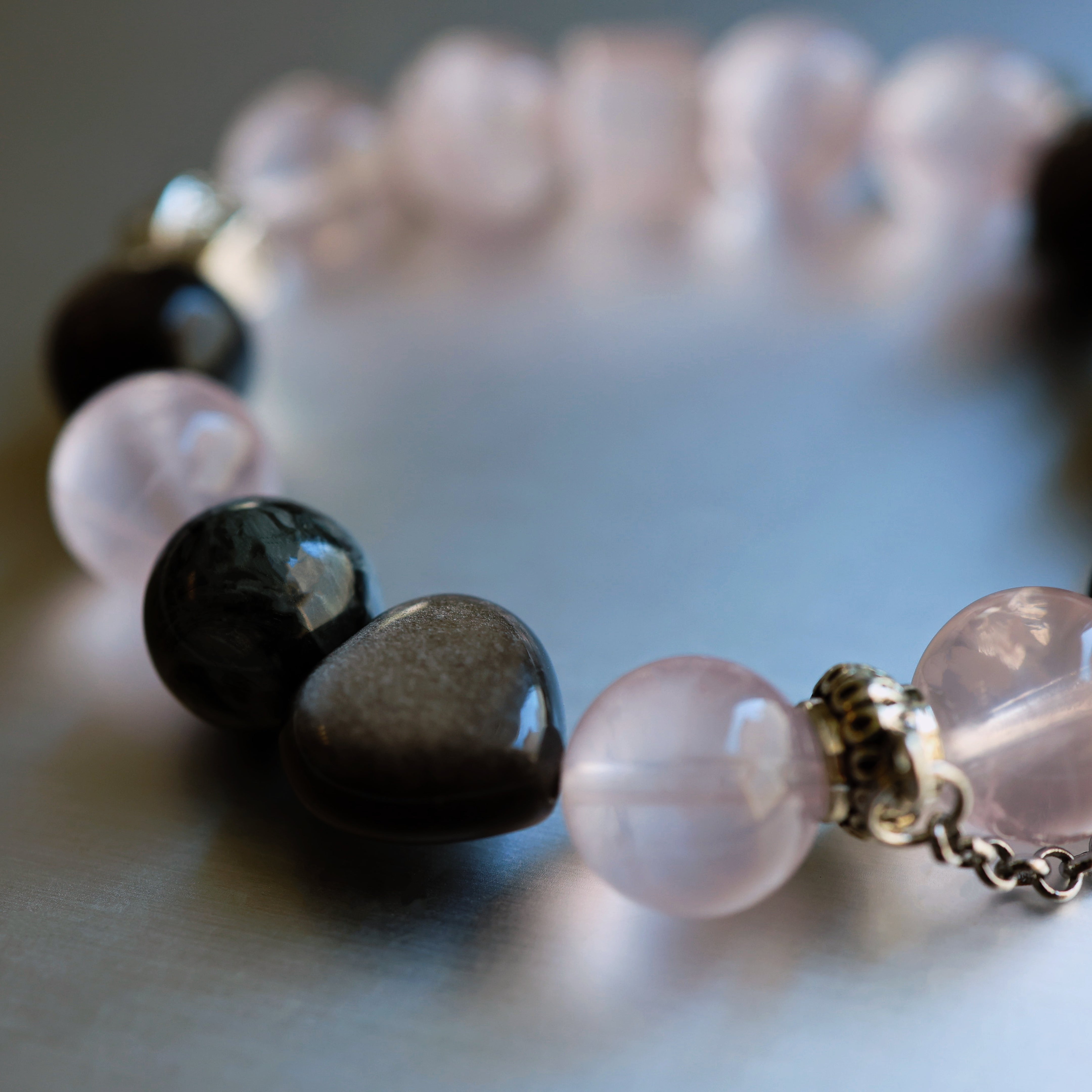 Mozambique Rose Quartz Bracelet | Love · Confidence · Healing