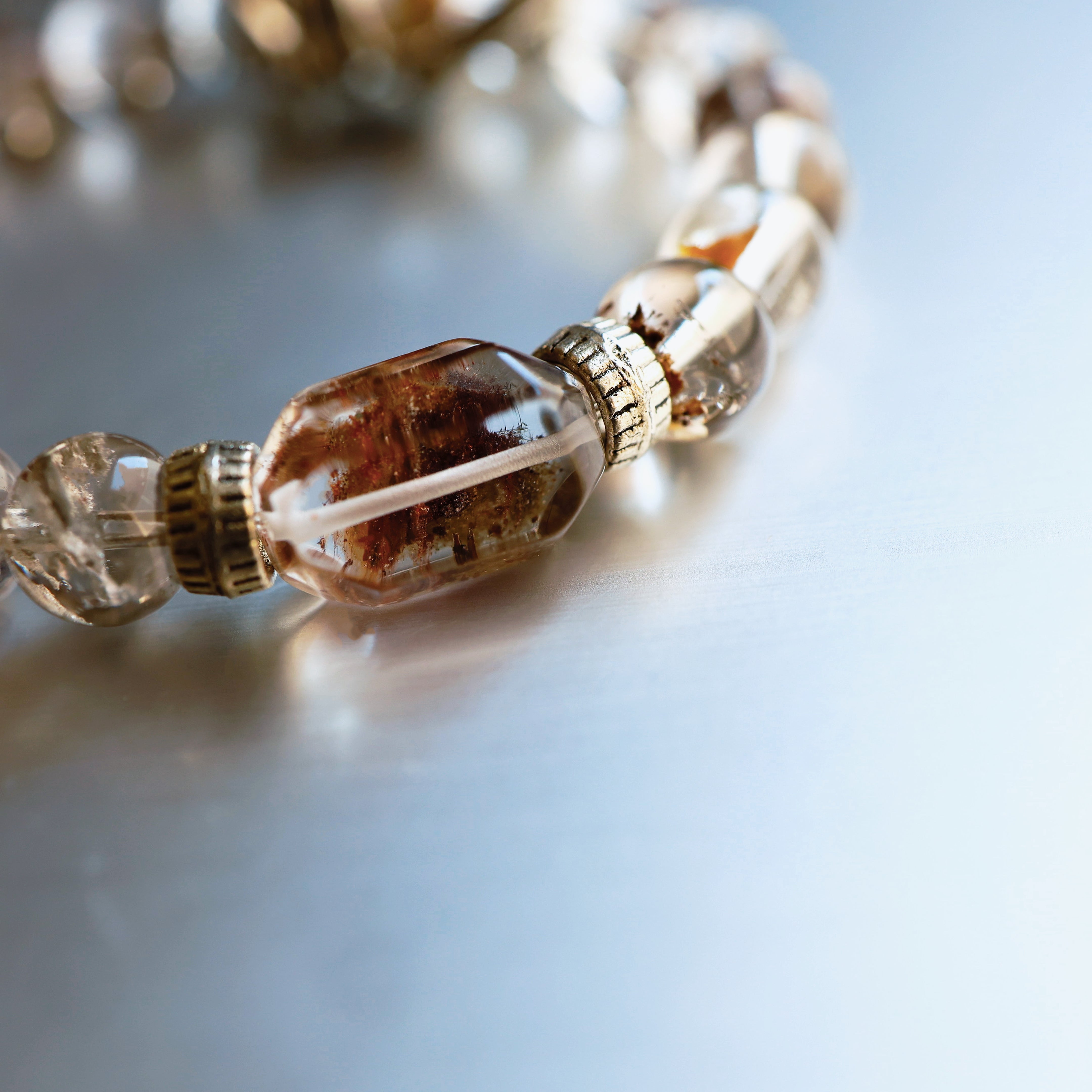 Four Seasons Phantom Quartz Bracelet | Career Growth · Wealth · Relationship Harmony