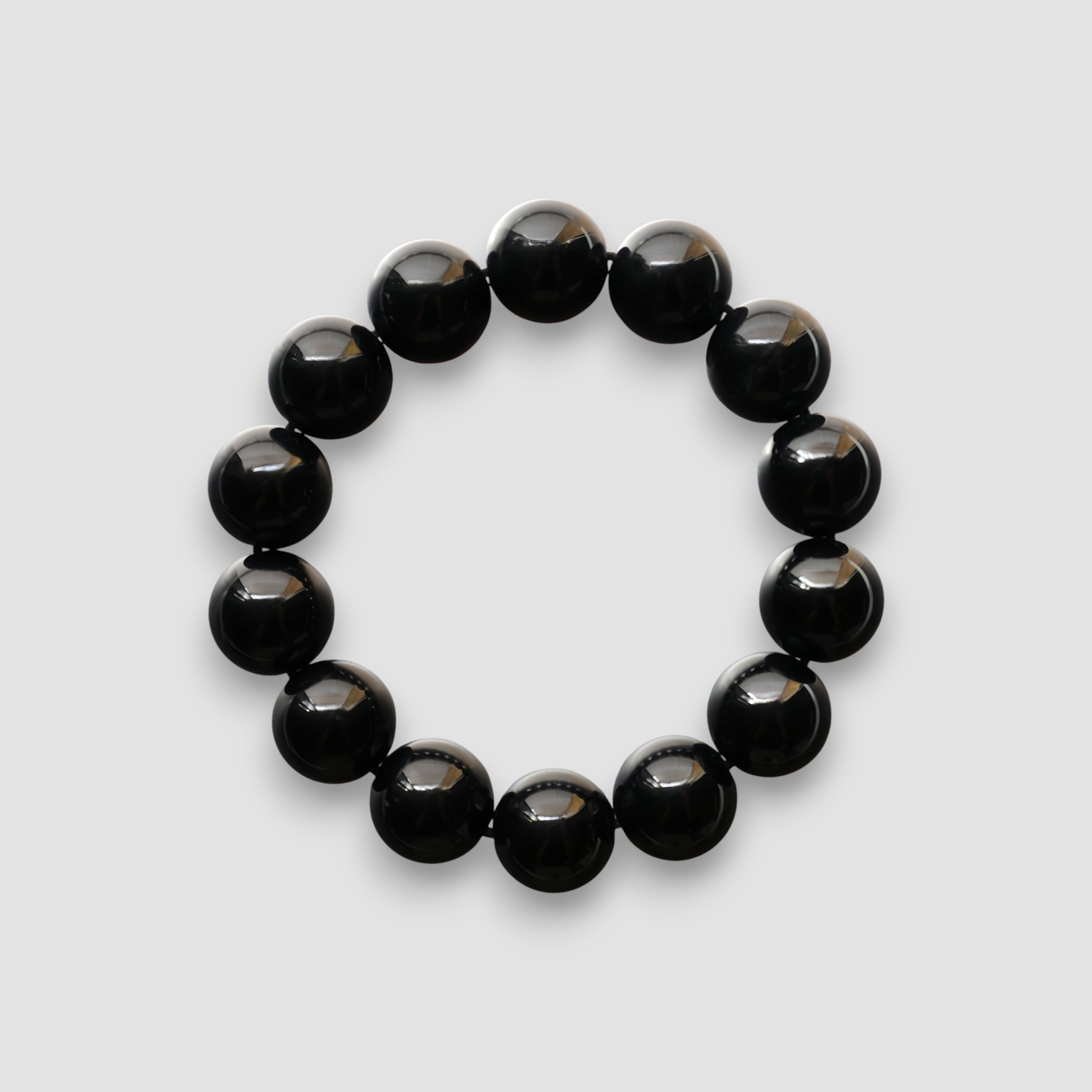 Natural Black Obsidian Bracelet | Energy Protection · Grounding · Emotional Balance