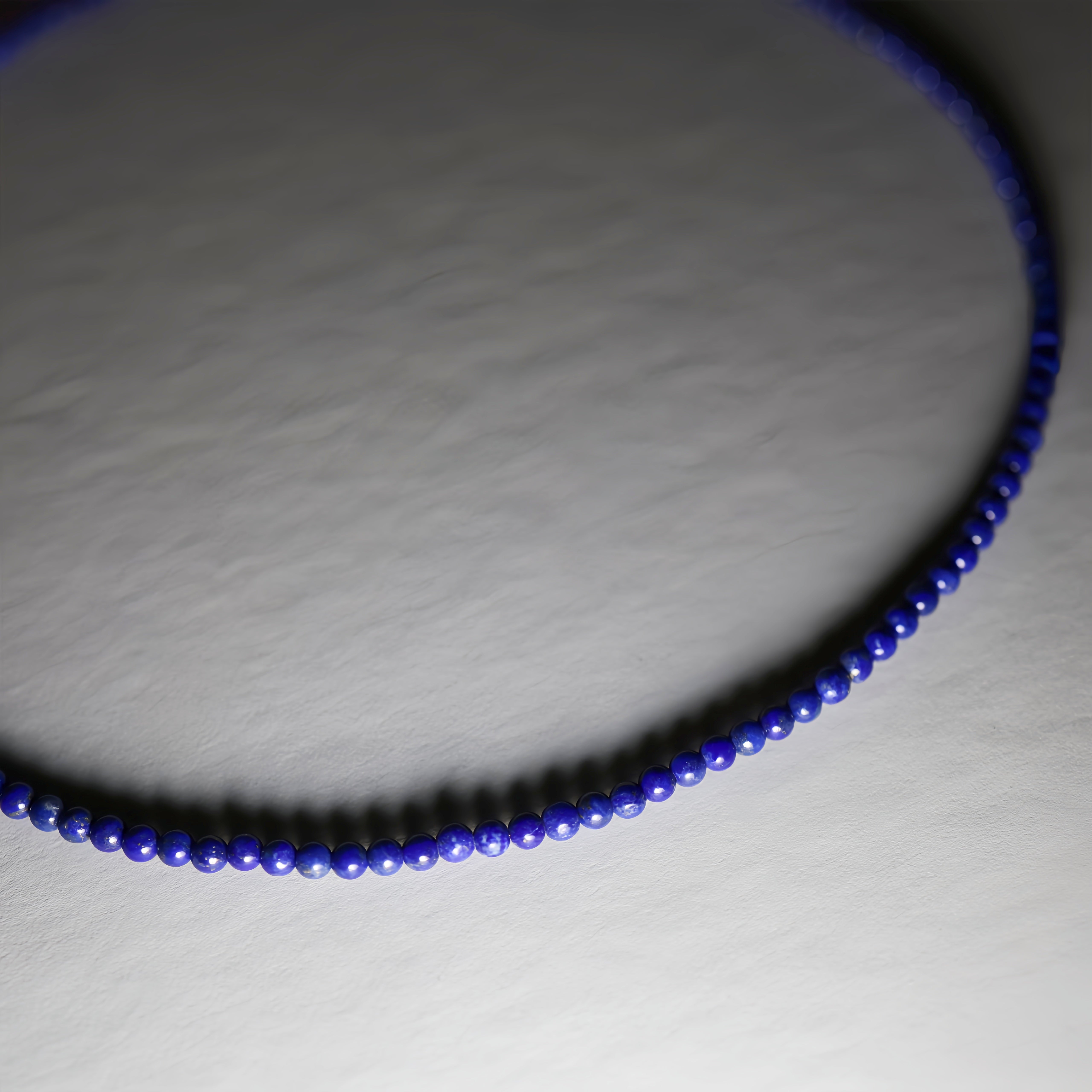 Natural Lapis Lazuli Necklace | Wisdom · Ease insomnia · Calm Energy