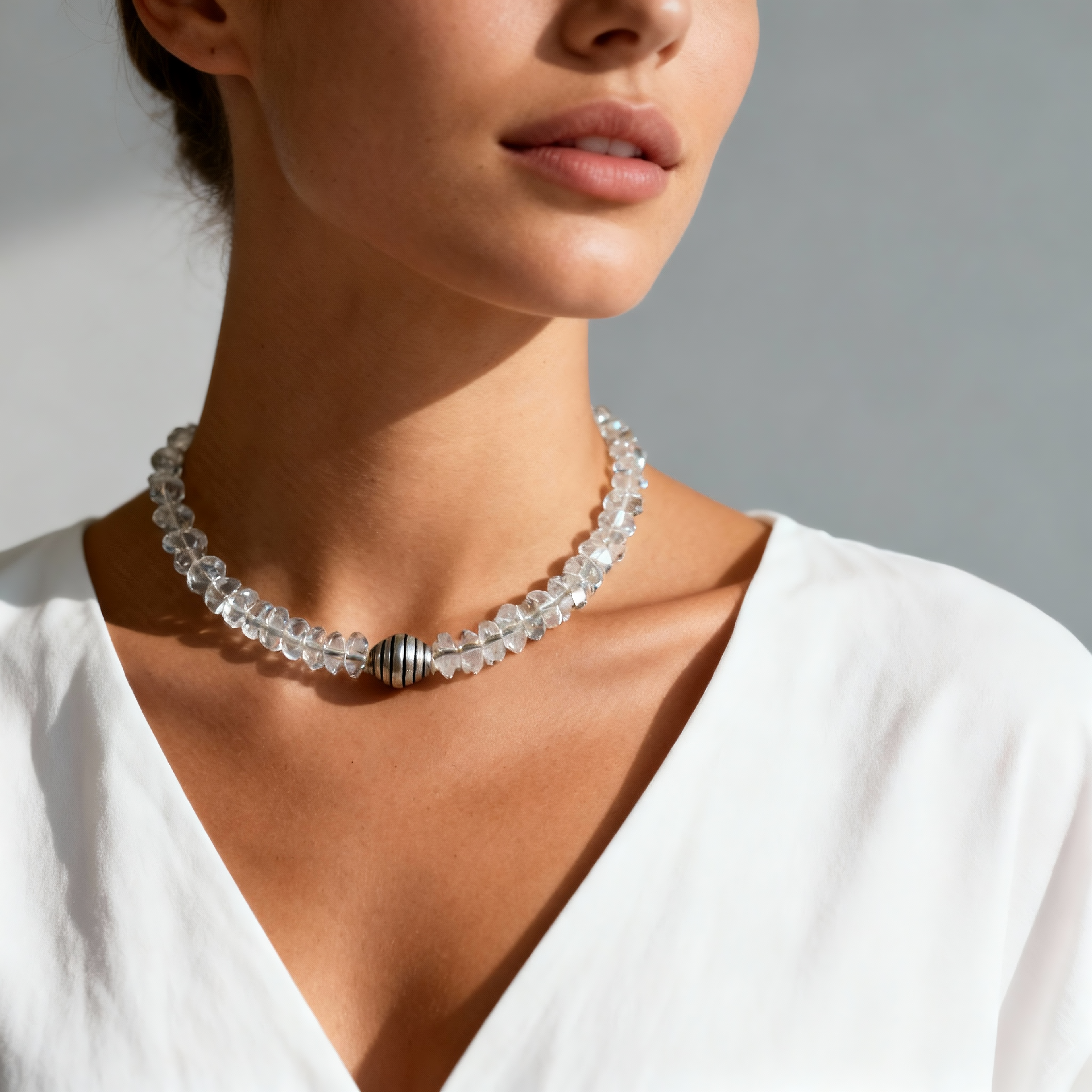 Pure Natural Clear Quartz Necklace | Clarity · Purity · Energy Amplifier